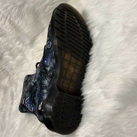 Dr Martens 1460 Pascal Mystic Floral Leather Boots 7 New - Picture 10 of 12